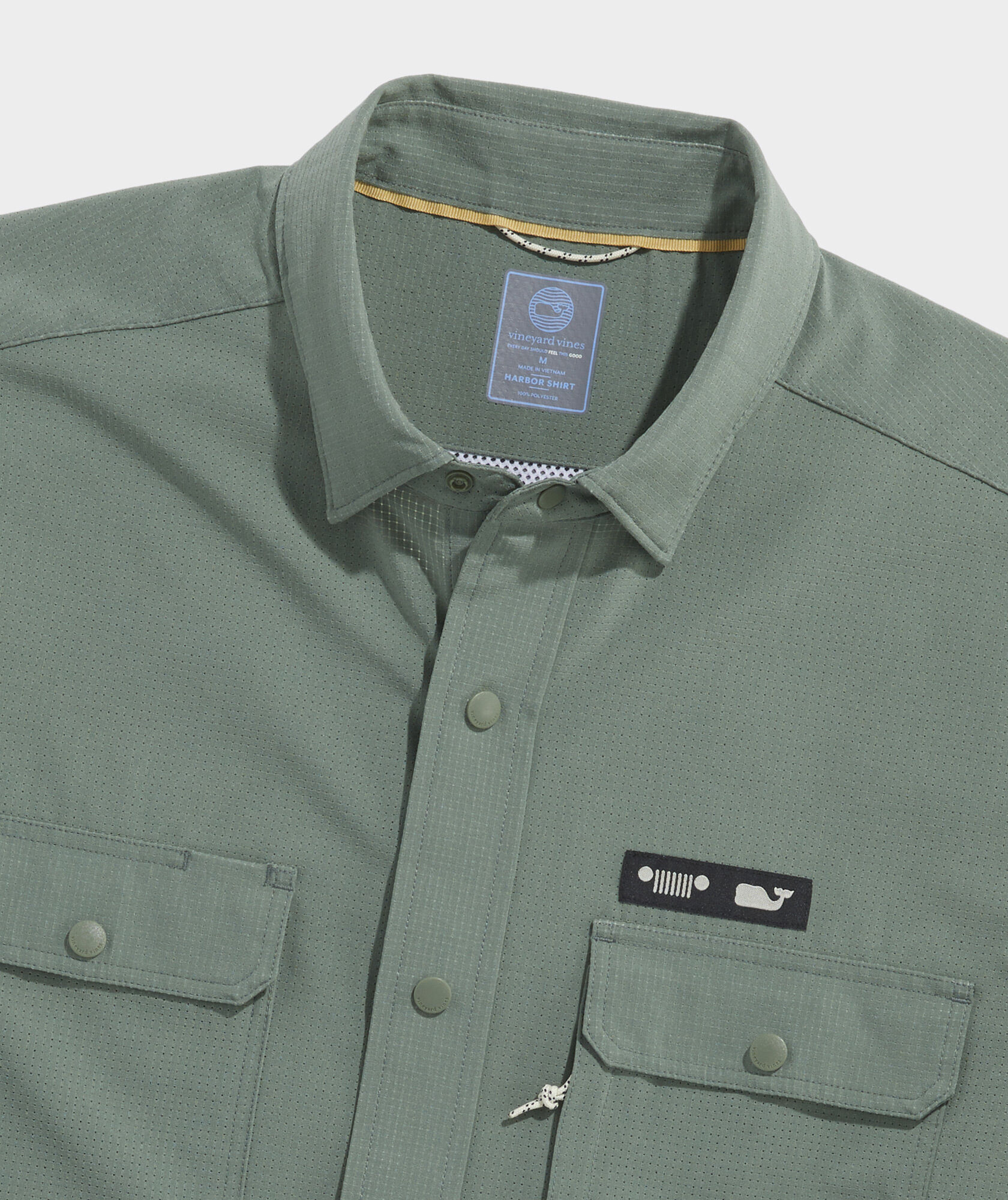 Jeep&reg; Collection Perforated Performance Short-Sleeve Shirt