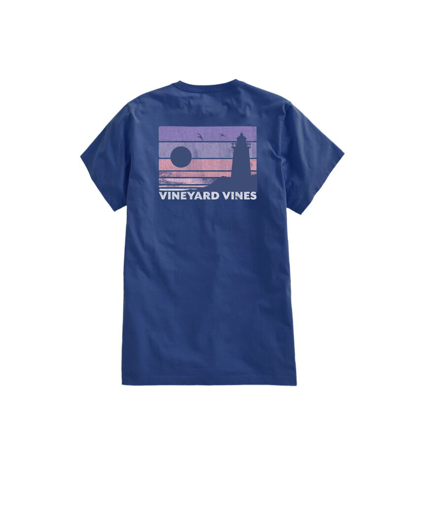 OUTLET Lighthouse Gradient Short-Sleeve Pocket Tee