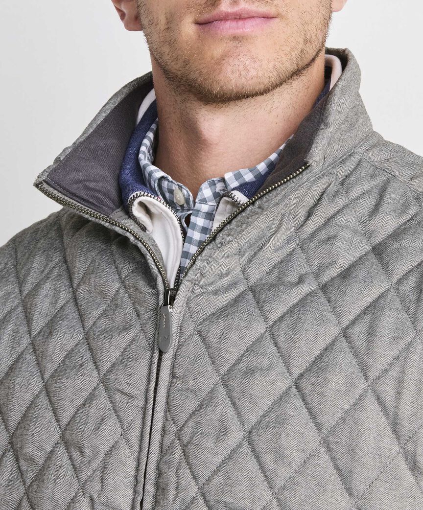 Herringbone Dorset Quilted Vest