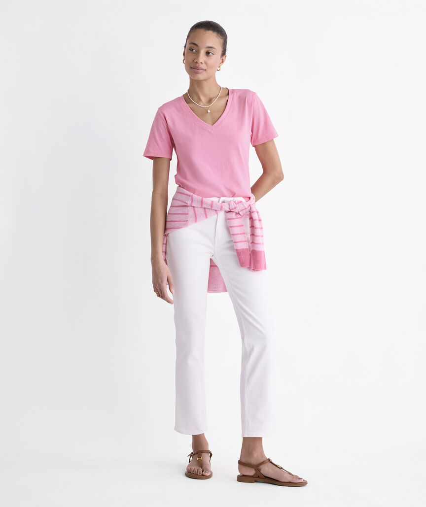 Supima® Cotton V-Neck Tee