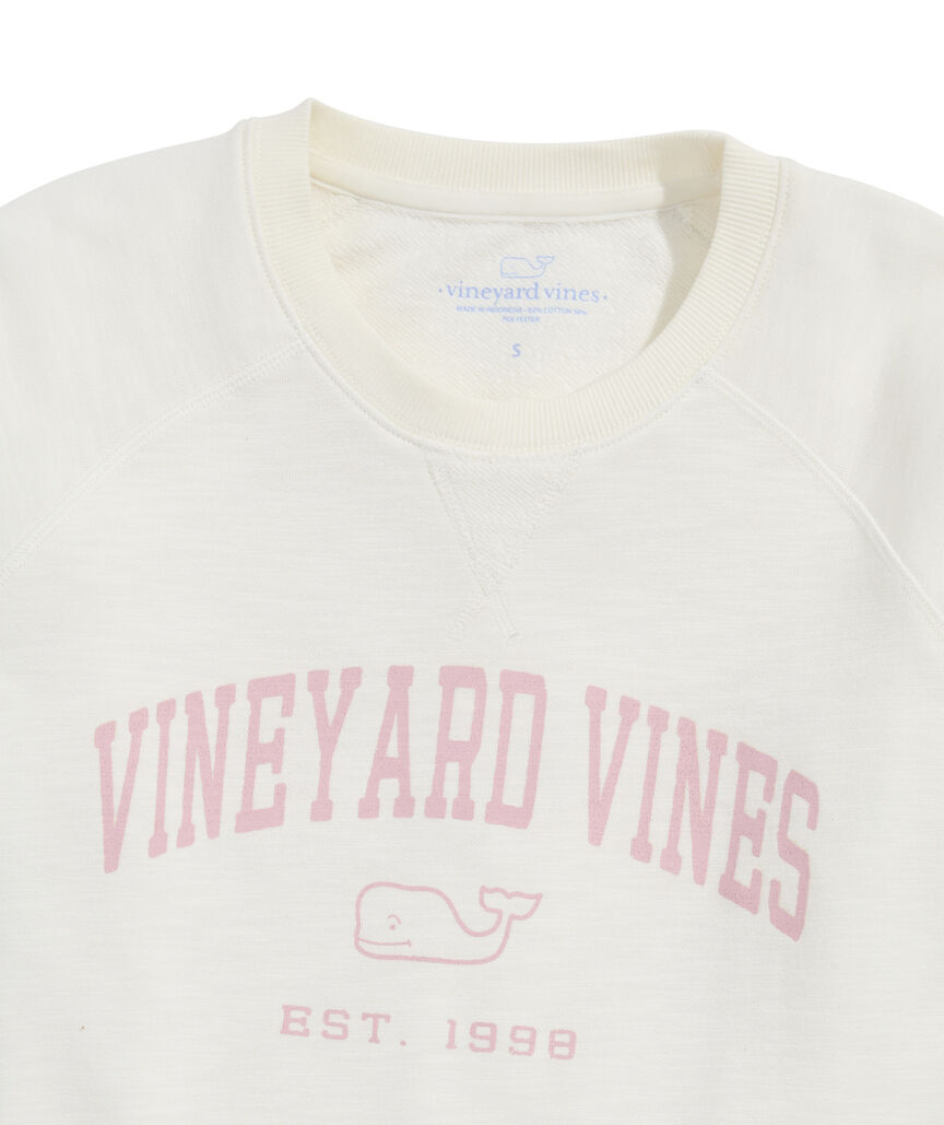 OUTLET Women's Slub Graphic Terry Crewneck