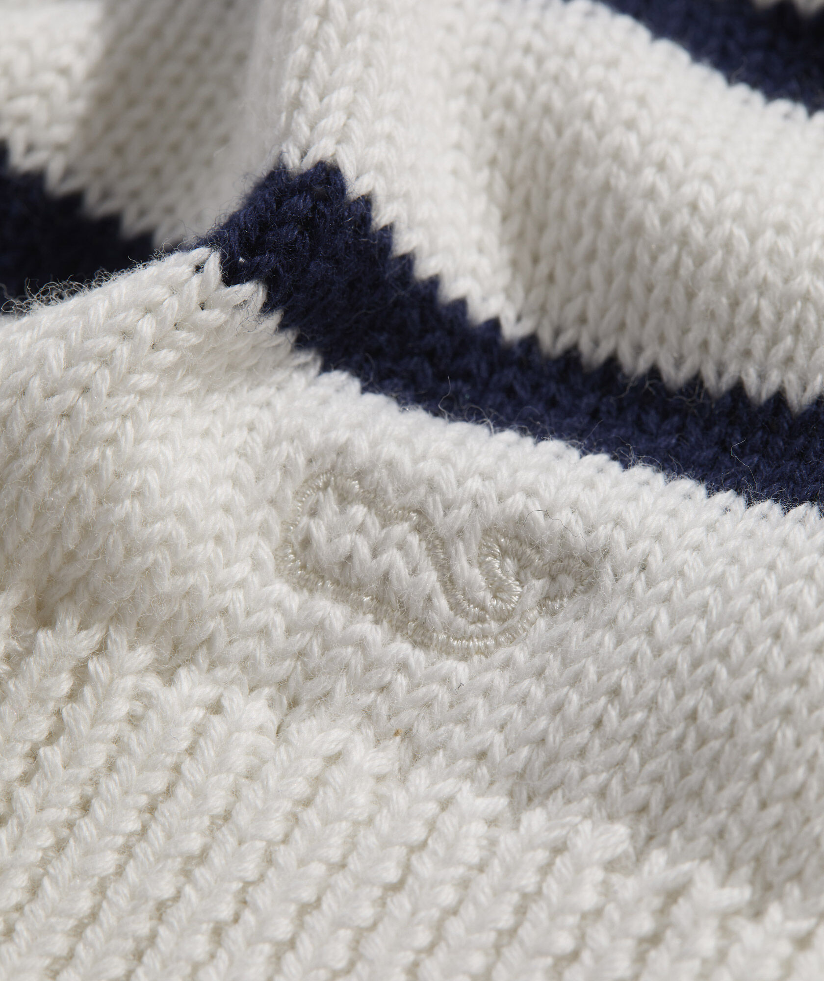 Girls’ Breton Stripe Rollneck Sweater