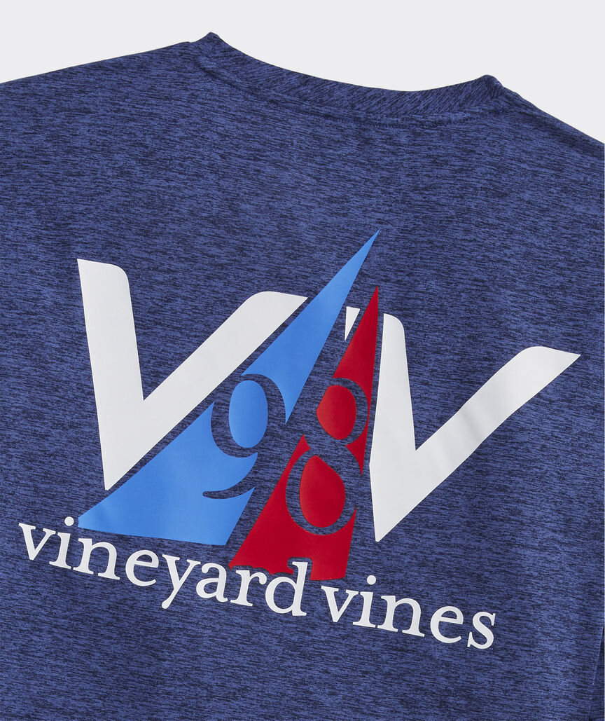 VV Sails Long-Sleeve Harbor Performance Tee