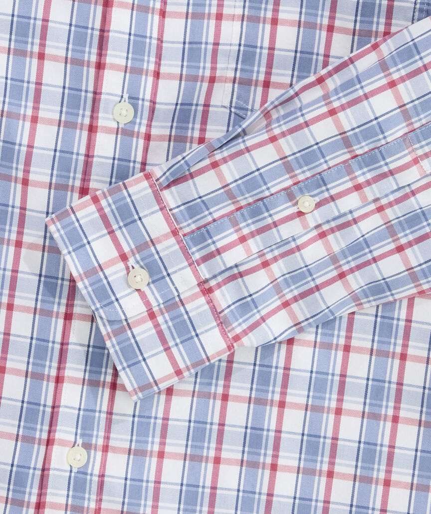 Performance Higgs Beach Plaid Sundown Shirt