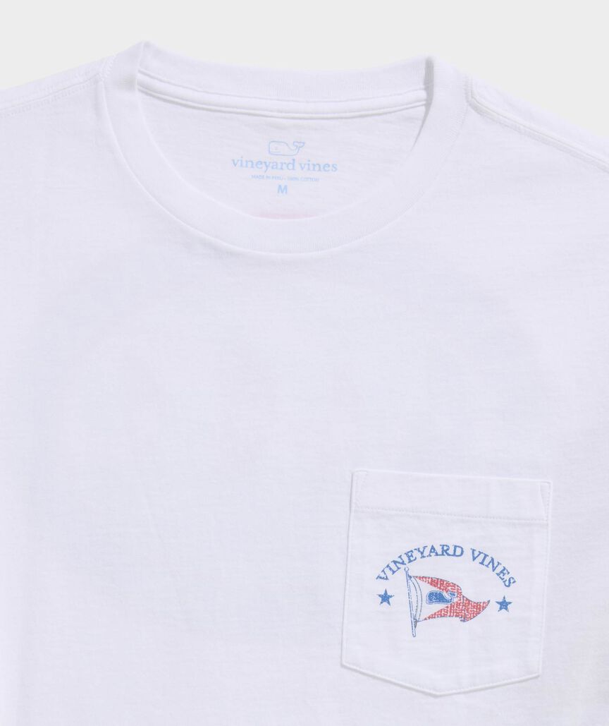 Sail Scene Short-Sleeve Pocket Tee