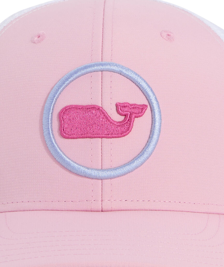 OUTLET Women's Whale Dot Performance Trucker Hat