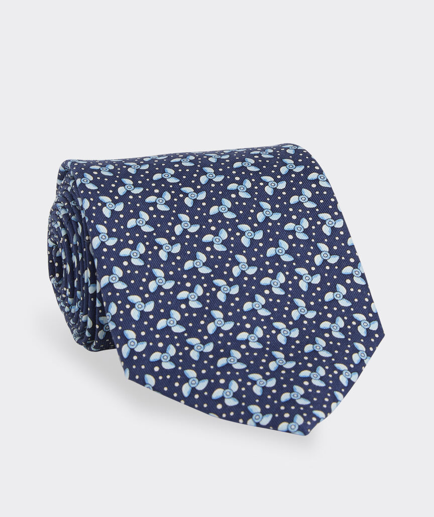 Propellers Silk Tie
