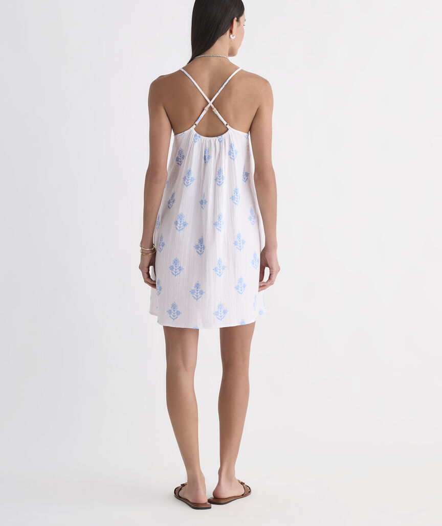Marnie Gauze Mini Cover-Up Dress