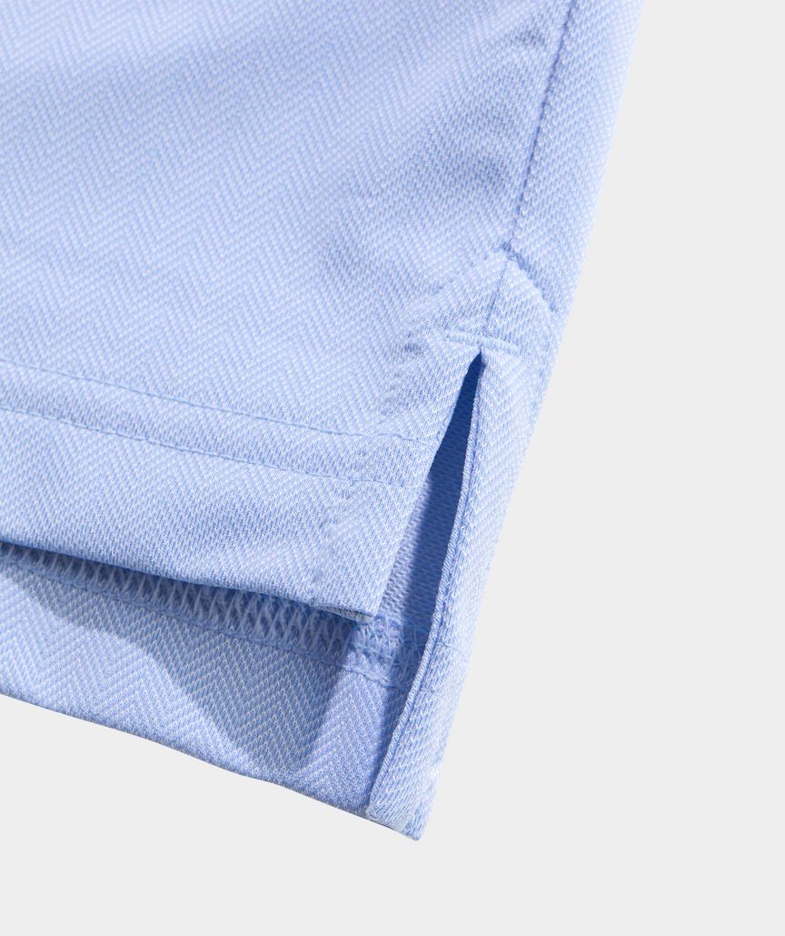 On-The-Go Herringbone Polo