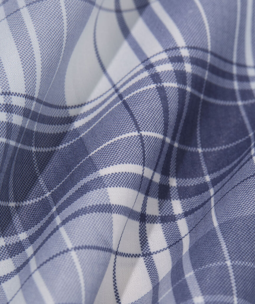 Deepwater Plaid Performance Harbor Shirt