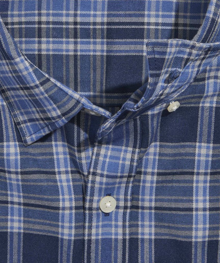 Performance Brushed Tech Twill Sherburne Plaid Shirt