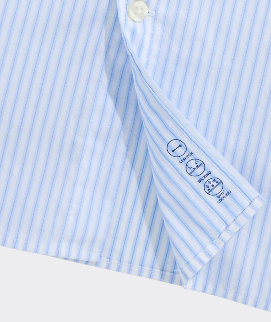 Performance Cotton Marathon Stripe Shirt