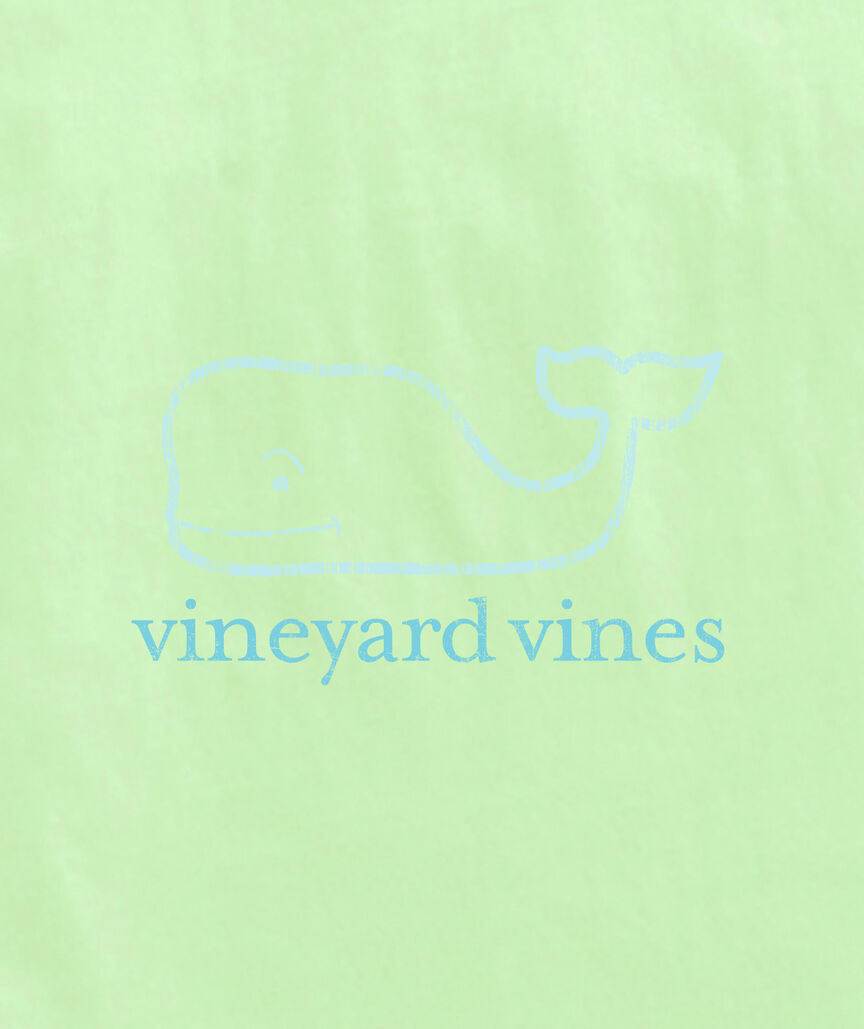 OUTLET Women's Two-Tone Vintage Whale Short-Sleeve Pocket Tee