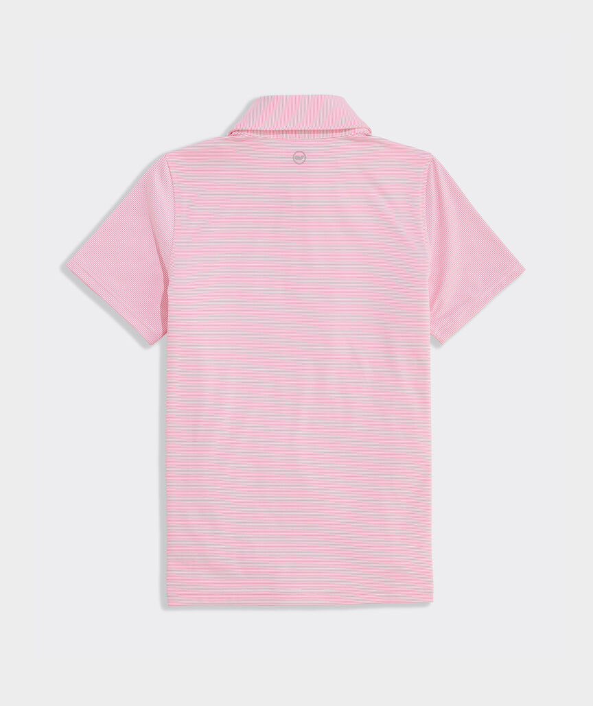 Boys' Performance St. Jean Stripe Sankaty Polo