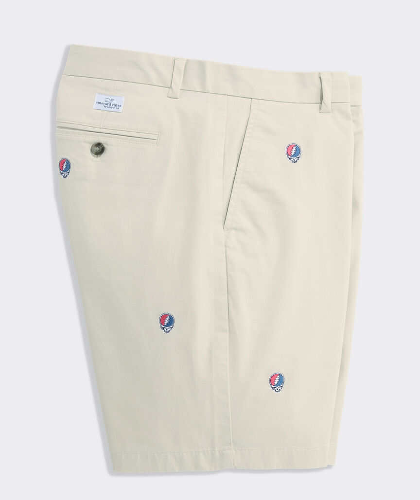 Grateful Dead x vineyard vines Embroidered 9 Inch Breaker Shorts