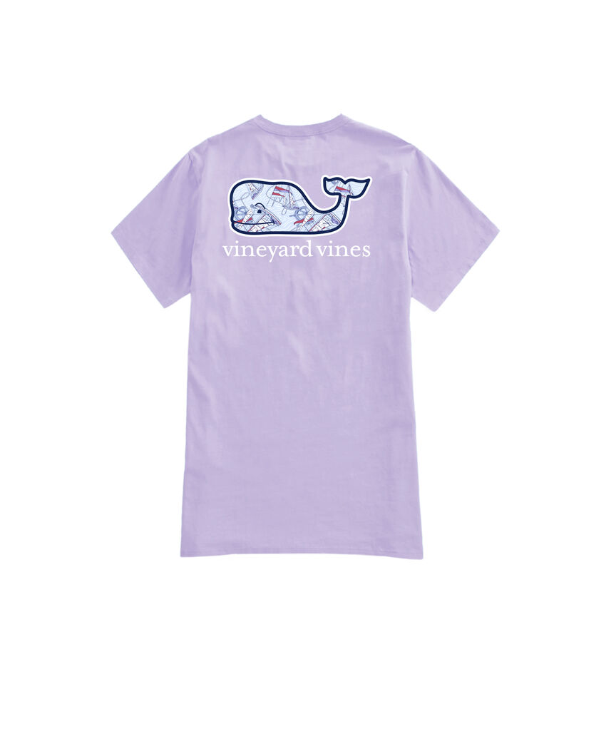 OUTLET Sailing ACK Whale Short-Sleeve Pocket Tee