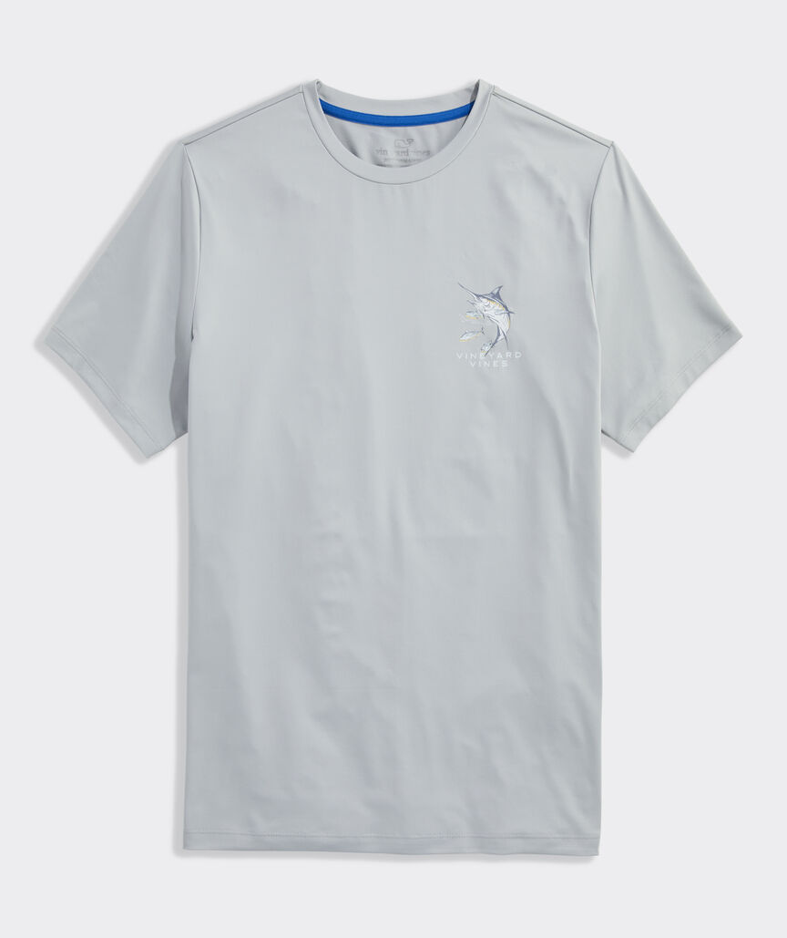 Performance Underwater Marlin Short-Sleeve Harbor Tee