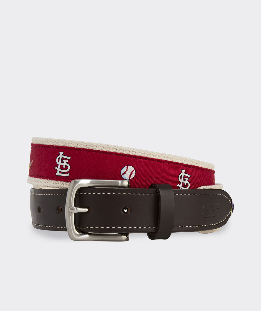 St. Louis Cardinals Canvas Club Belt