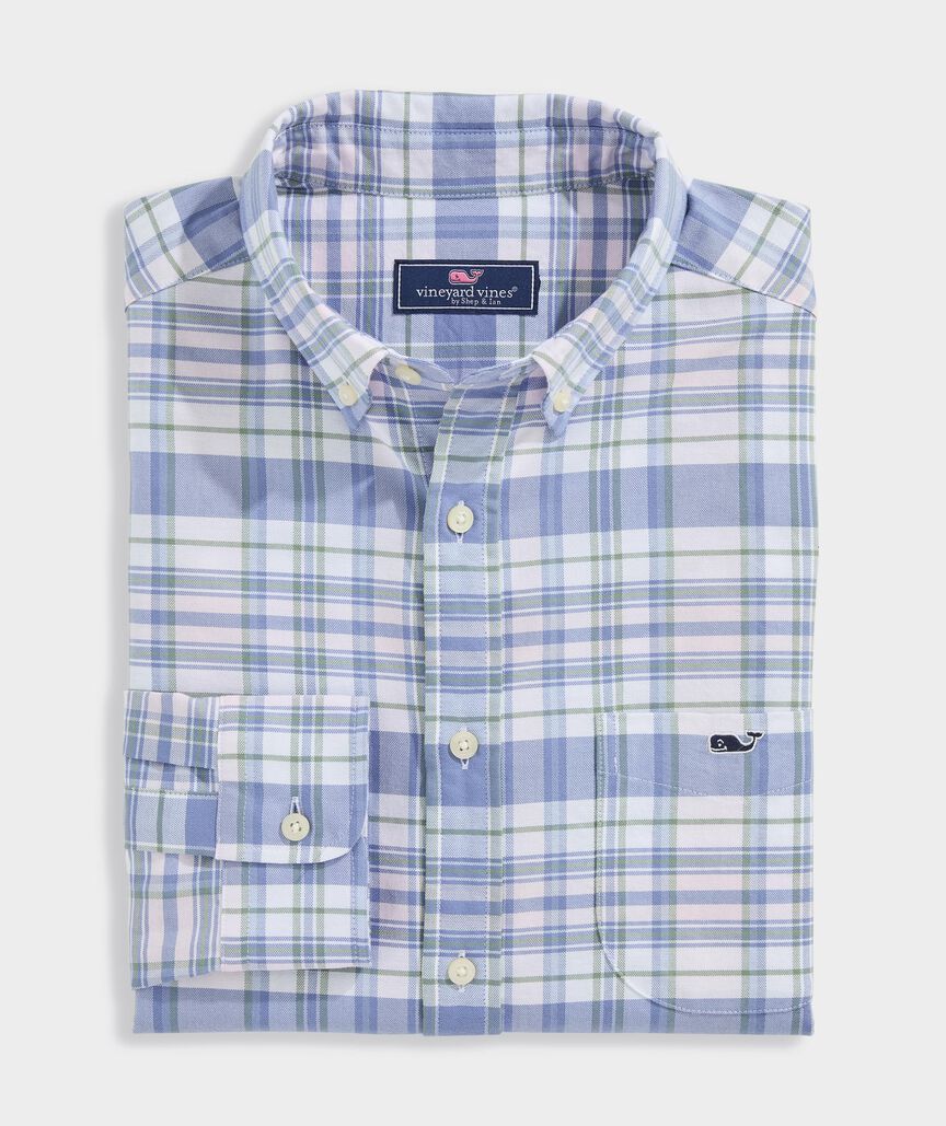 Plaid Oxford Shirt