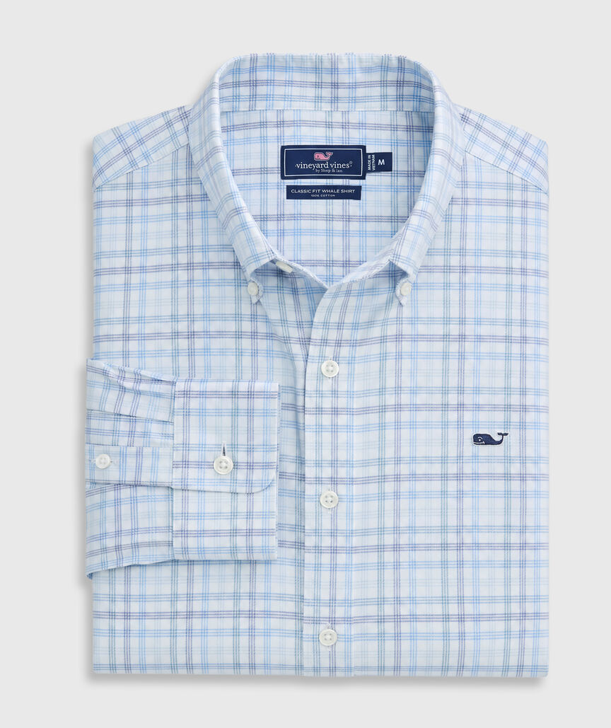 OUTLET Twill Plaid Shirt