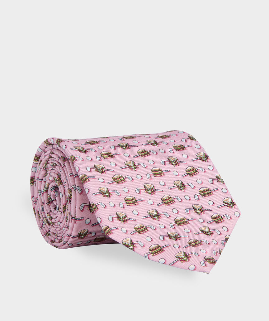 Club Sandwich Silk Tie