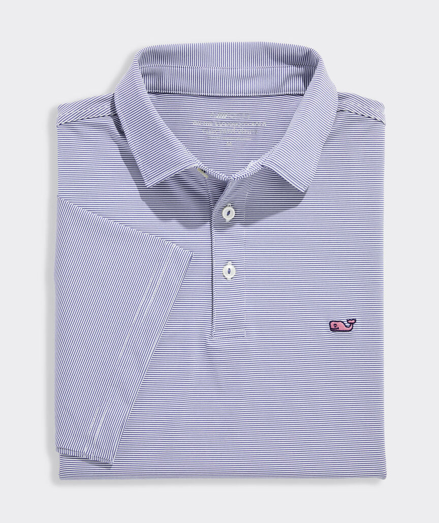 Anegada Stripe Sankaty Performance Polo