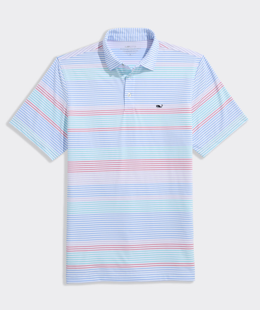 Performance Harborview Stripe Sankaty Polo