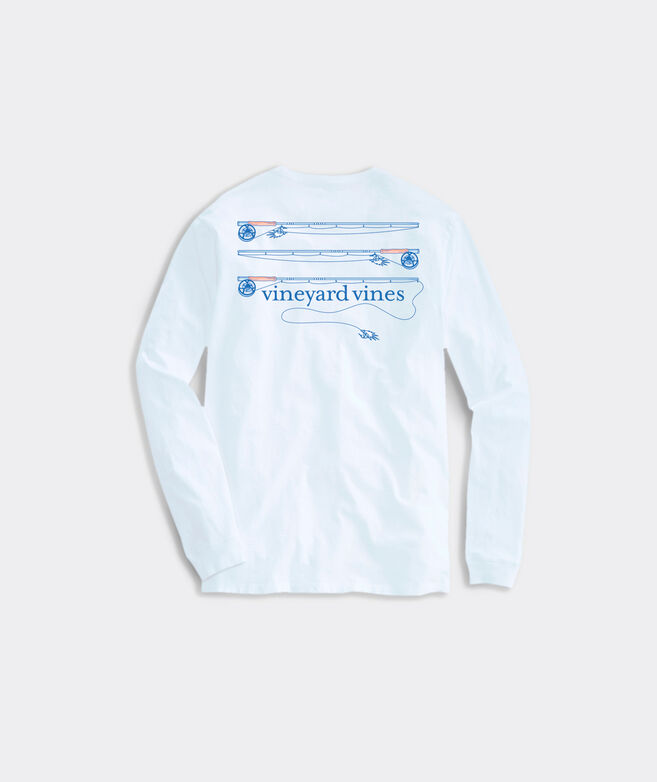 Shop Fly Rods Long Sleeve Pocket Tee At Vineyard Vines