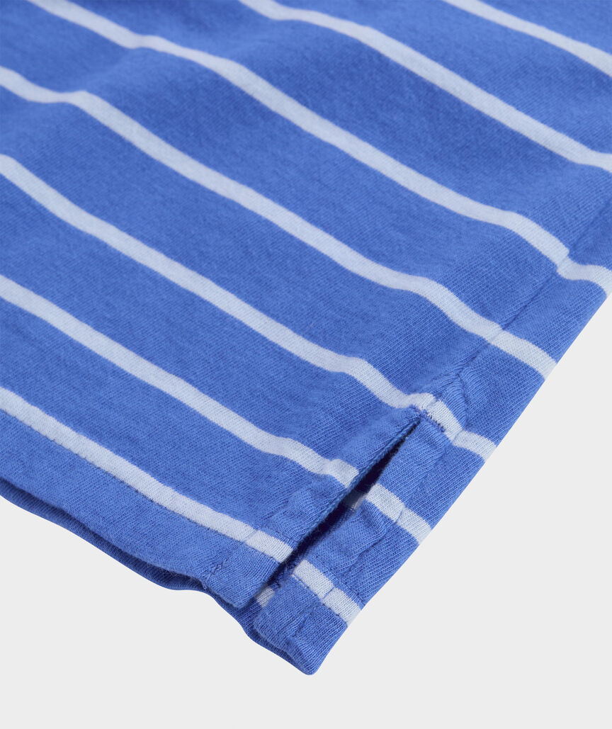 Boys' Striped Long-Sleeve Surf Polo