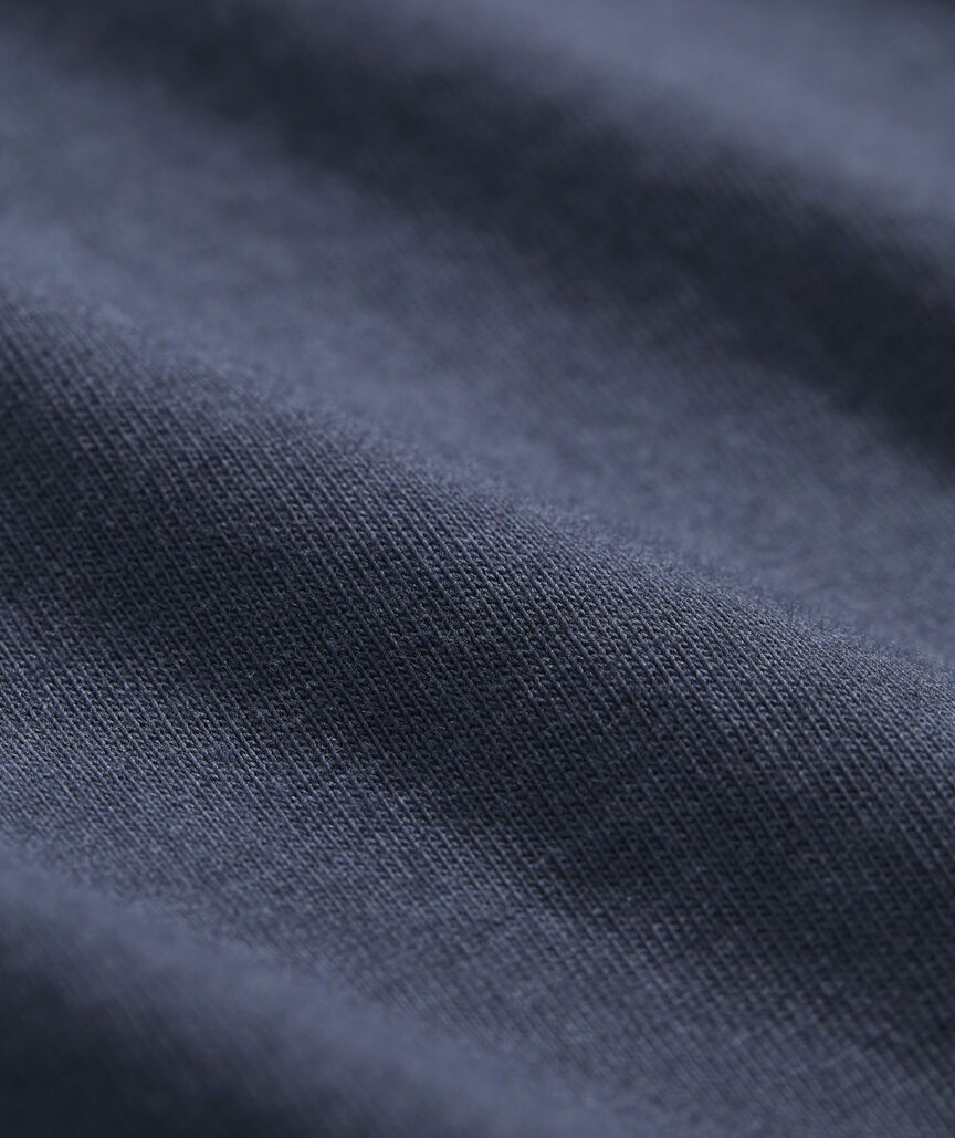 Sunset Pier Bernese Mountain Dog Short-Sleeve Pocket Tee