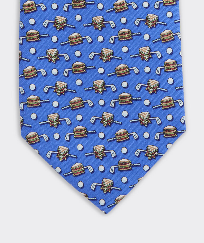 Club Sandwich Silk Tie