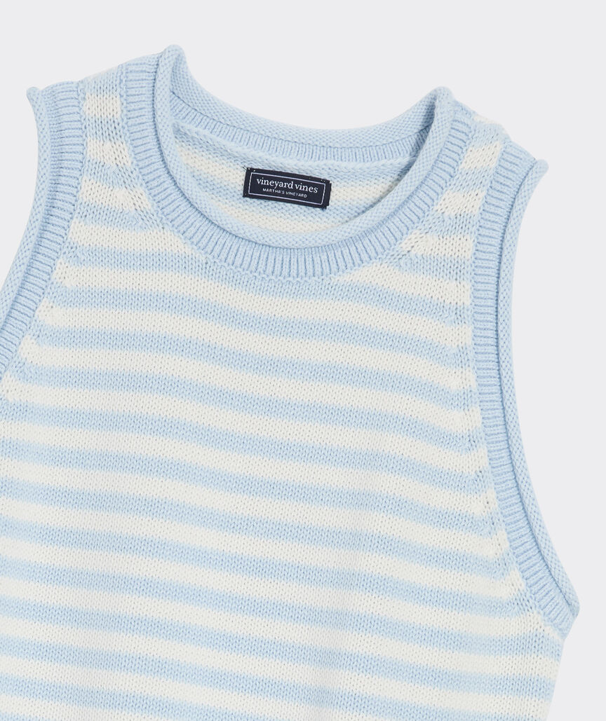 Katie Cotton Rollneck Sweater Tank