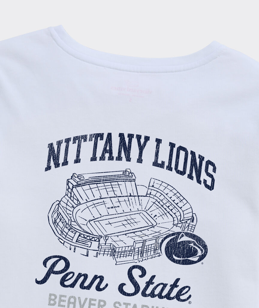 Penn State Women's Beaver Stadium Long-Sleeve Pocket Tee