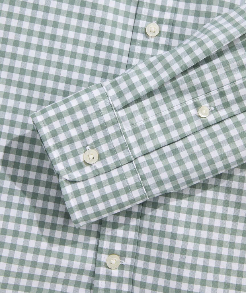 Performance Cotton Skysail Gingham Shirt