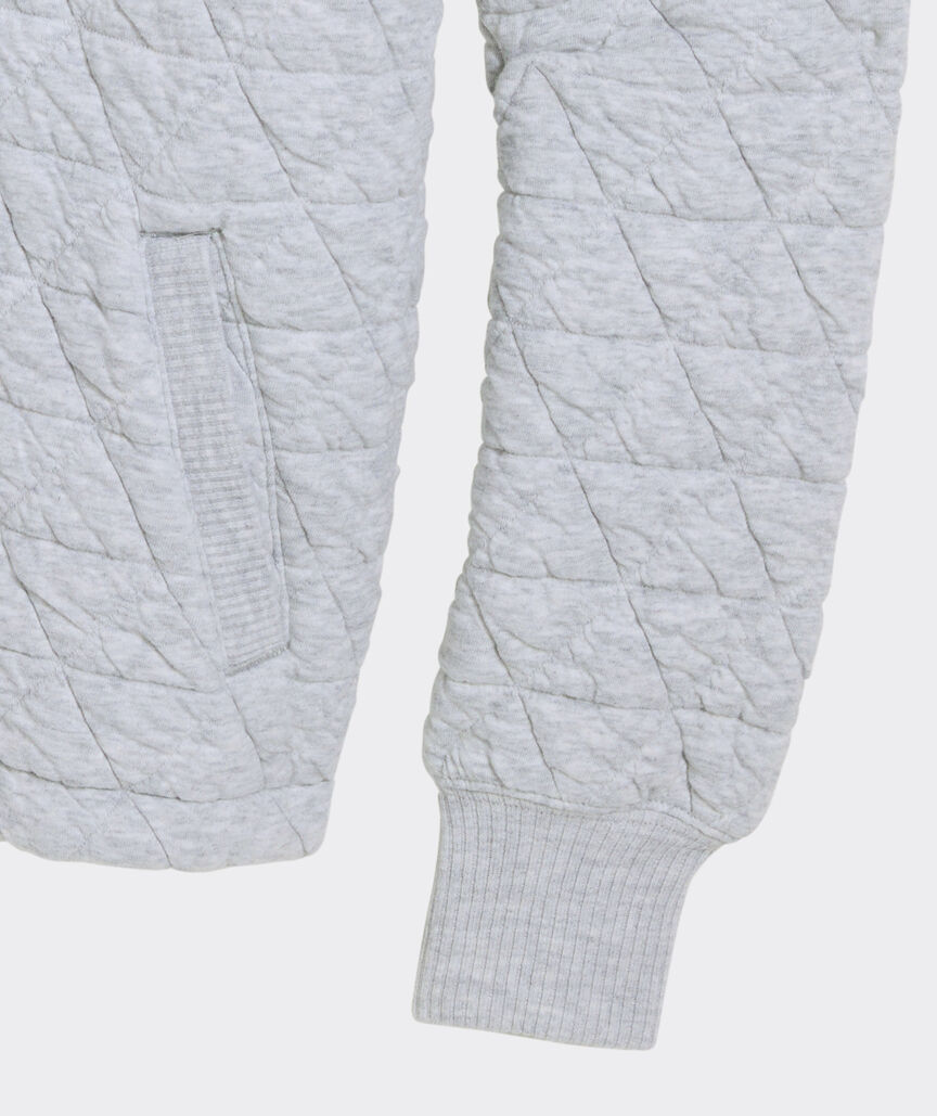 Cotton Quilted Quarter-Zip