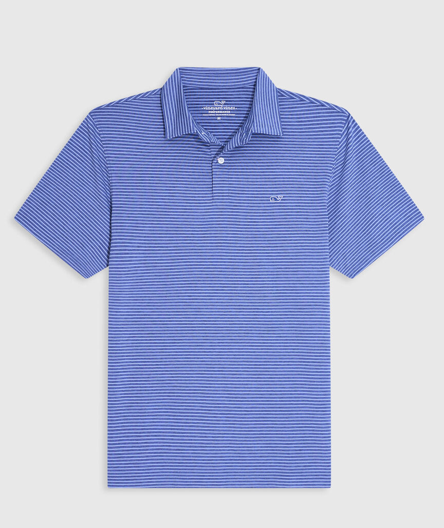OUTLET Performance Bradley Stripe Polo