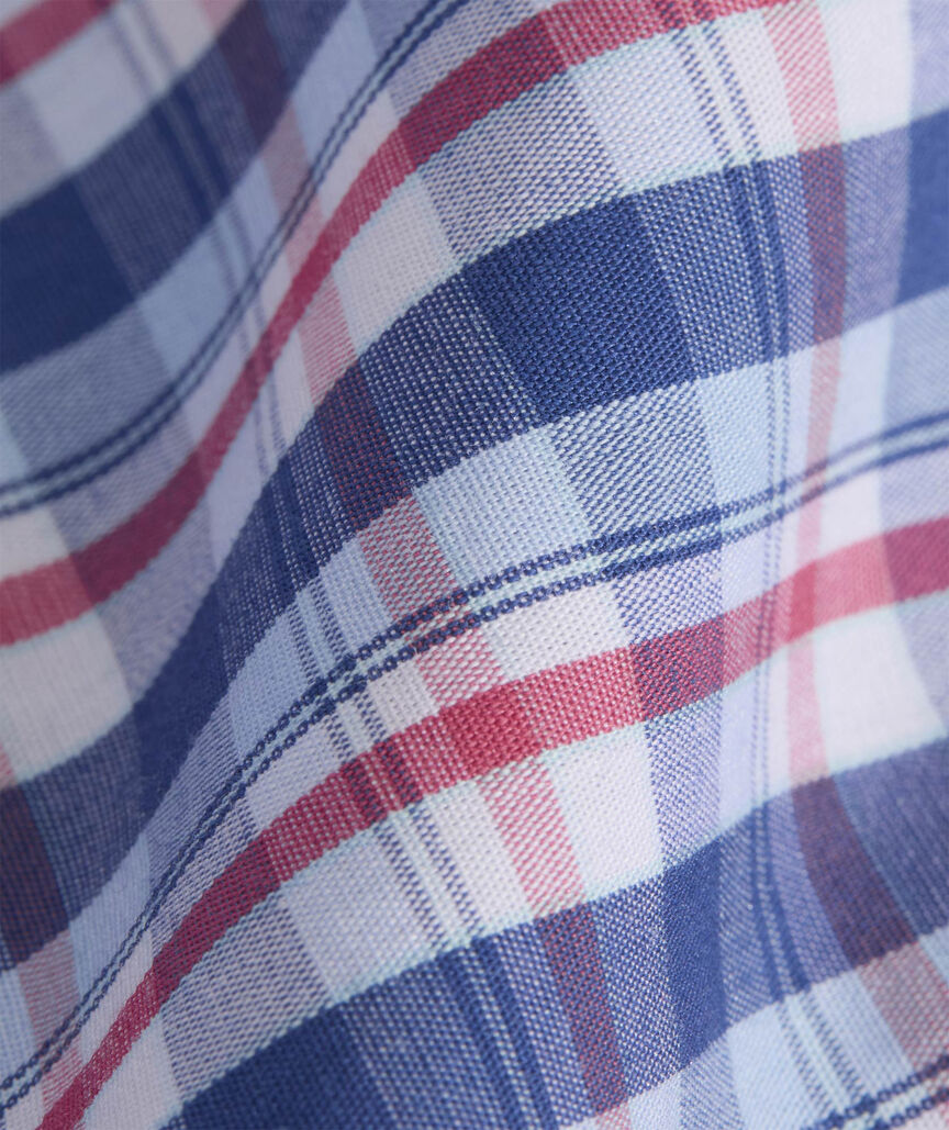 Sandie Plaid Perfect Wash Poplin Shirt