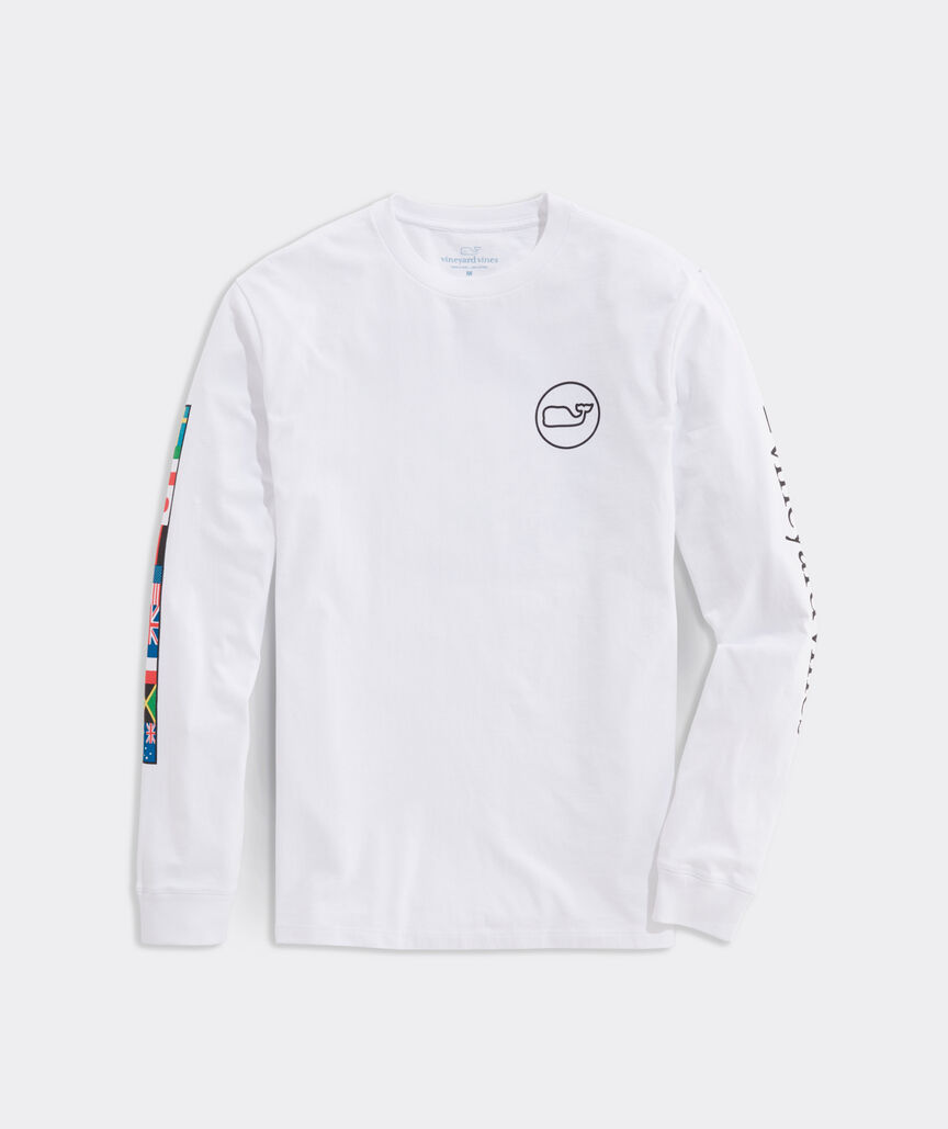 World Flags Long-Sleeve Tee