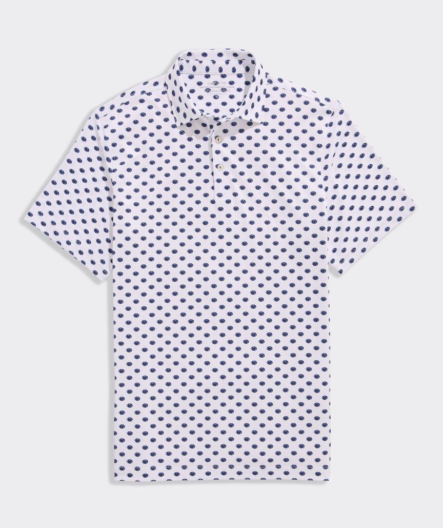 Penn State University Men's Printed Sankaty Polo
