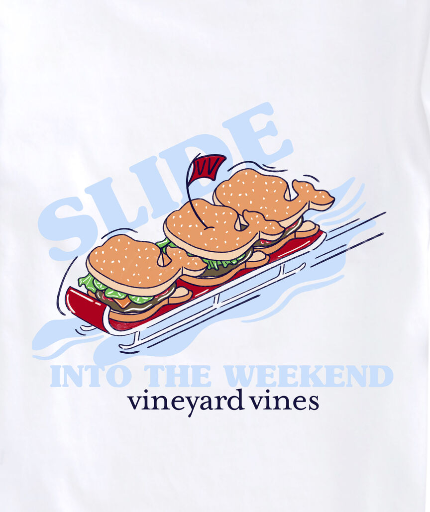 OUTLET Boys' Whale Sliders Long-Sleeve Pocket Tee