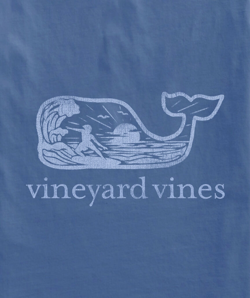 OUTLET Surfer Whale Short-Sleeve Pocket Tee