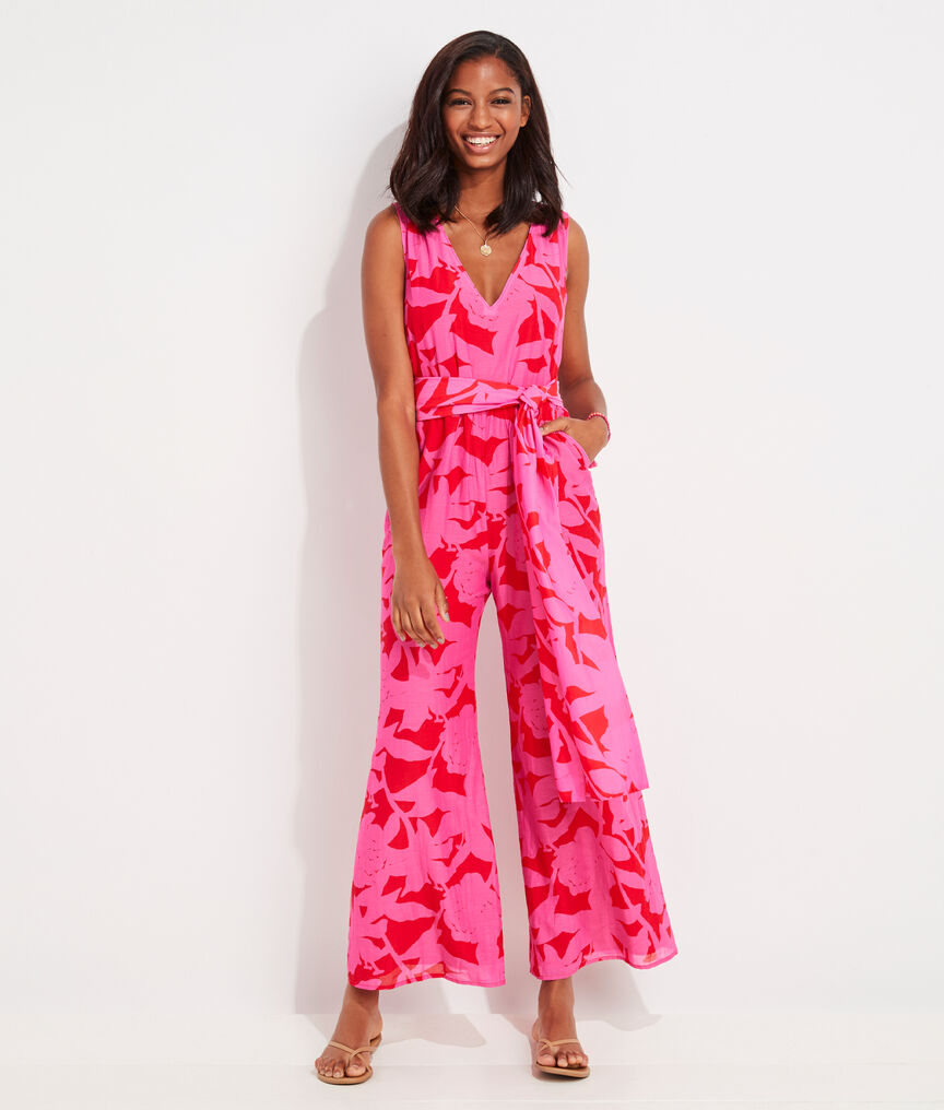 Marini™ | Women's Vintage Floral Jumpsuit
