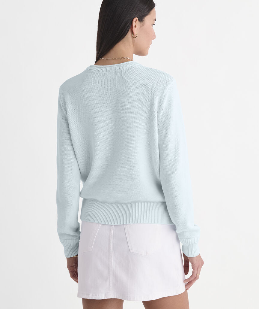 Katie Cotton Garment-Dyed Rollneck Sweater