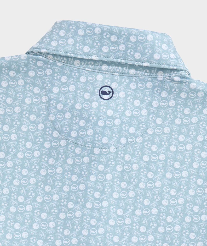 Boys' Printed Sankaty Performance Polo