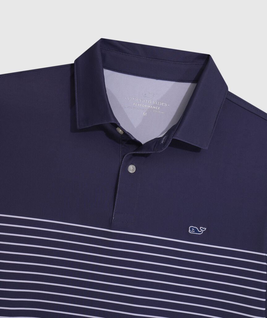 OUTLET Fairway Breton Stripe Performance Polo