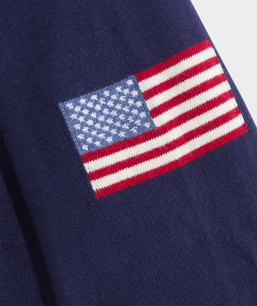 Americana Quarter-Zip