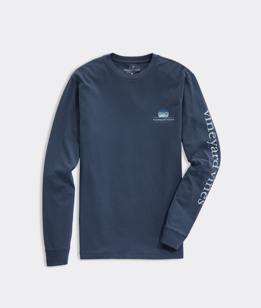 T-shirt Manches Longues Vineyard Vines - Taille XL, Couleur Beige, Neuf Avec étiquette