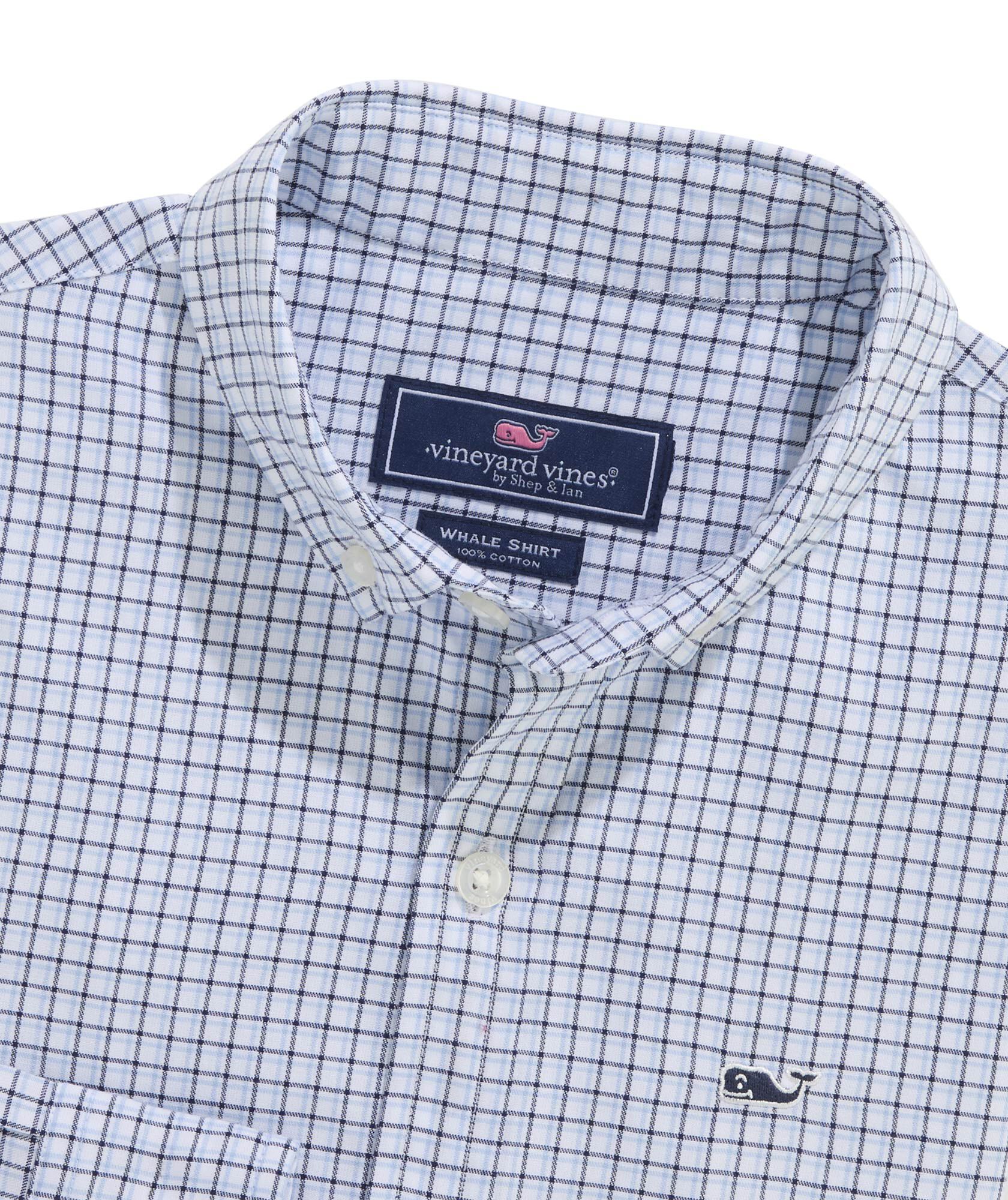 OUTLET Boys' Poplin Check Shirt