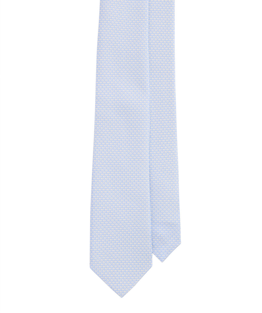 OUTLET Micro Whales Printed Tie