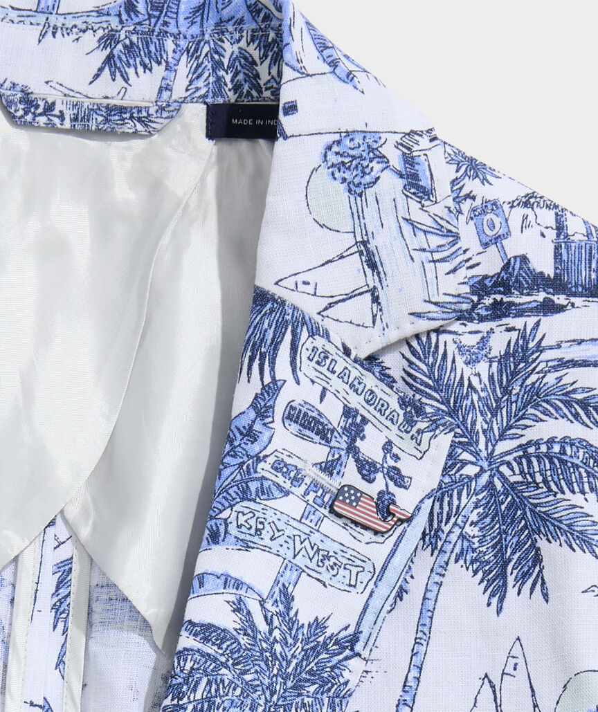 Keys To Escape Linen Greenwich Sport Coat